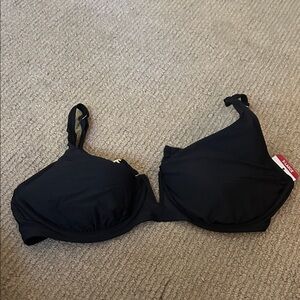 Anne Cole Black Bikini Top